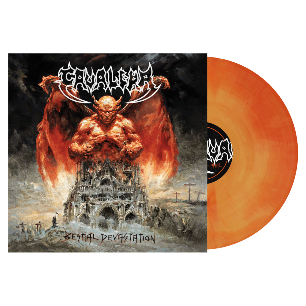 Cavalera - Bestial Devastation Vinyle, LP, Édition Limitée, Orange Swirl