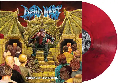 Dead Heat – Process Of Elimination  Vinyle, LP, Album, Red and Black Marble