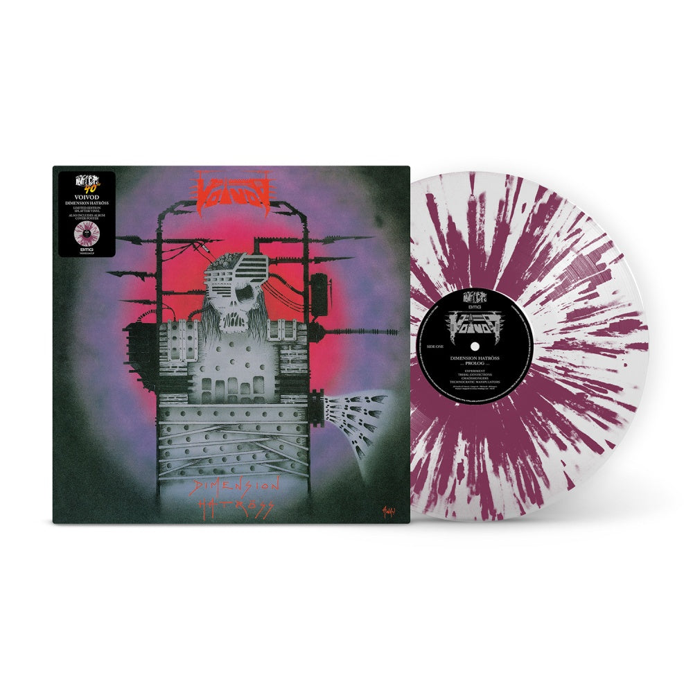 Voivod – Dimension Hatröss  Vinyle, LP, Album, Édition Limitée, Réédition, Splatter