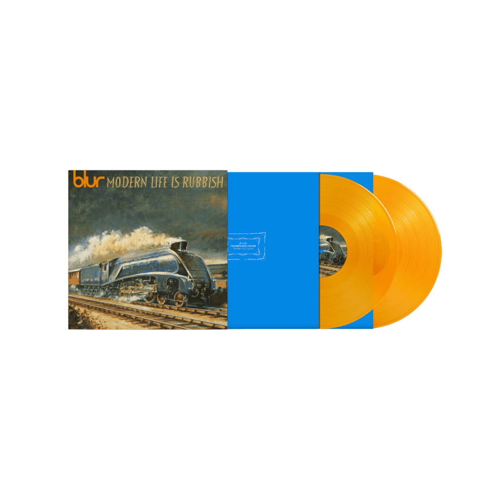 Blur – Modern Life Is Rubbish  2 x Vinyle, LP, Album, Édition Limitée, Réédition, Remasterisé, Orange, 180g, Gatefold