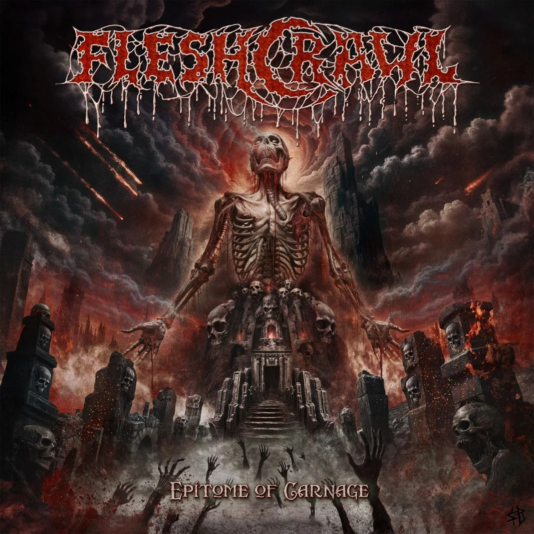 Fleshcrawl – Epitome Of Carnage Vinyle, LP, Album, Carnivorous Wrath