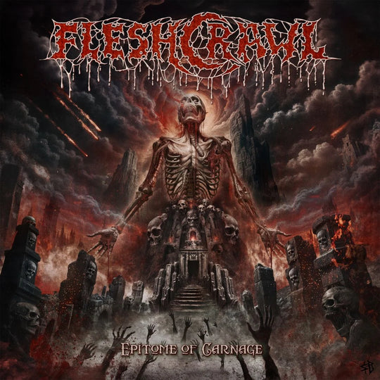 Fleshcrawl – Epitome Of Carnage Vinyle, LP, Album, Carnivorous Wrath