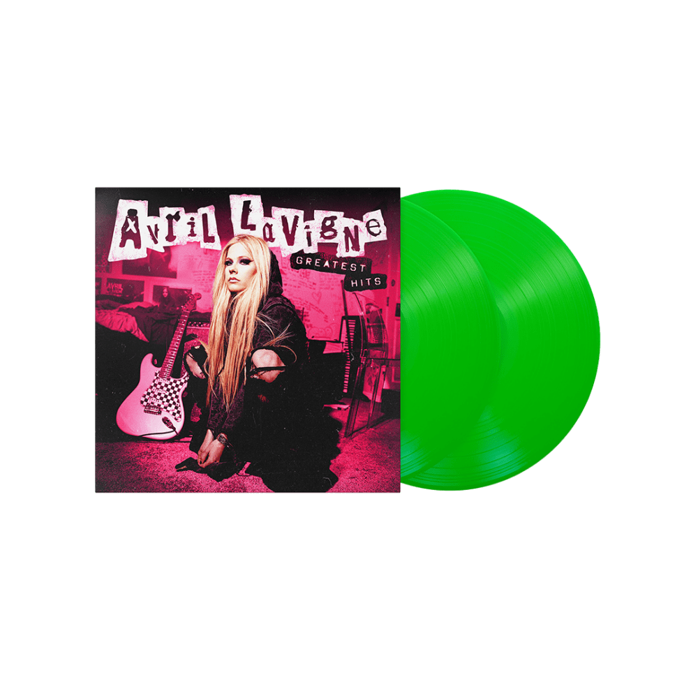 Avril Lavigne – Greatest Hits  Vinyle, LP, Compilation, Neon Green