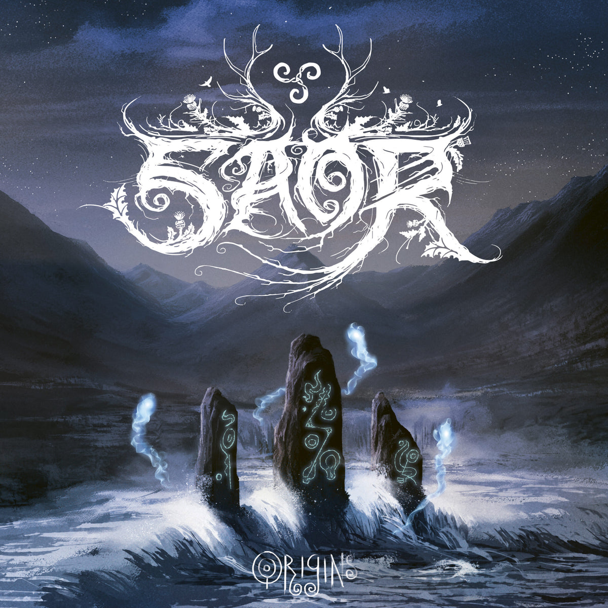 Saor – Origins  Vinyle, LP, Album, Édition Limitée, Réédition, Bleu Transparent