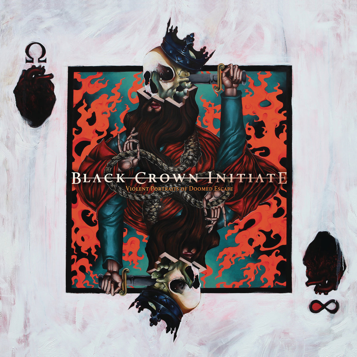 Black Crown Initiate – Violent Portraits Of Doomed Escape Vinyle, LP, Album + CD, Album