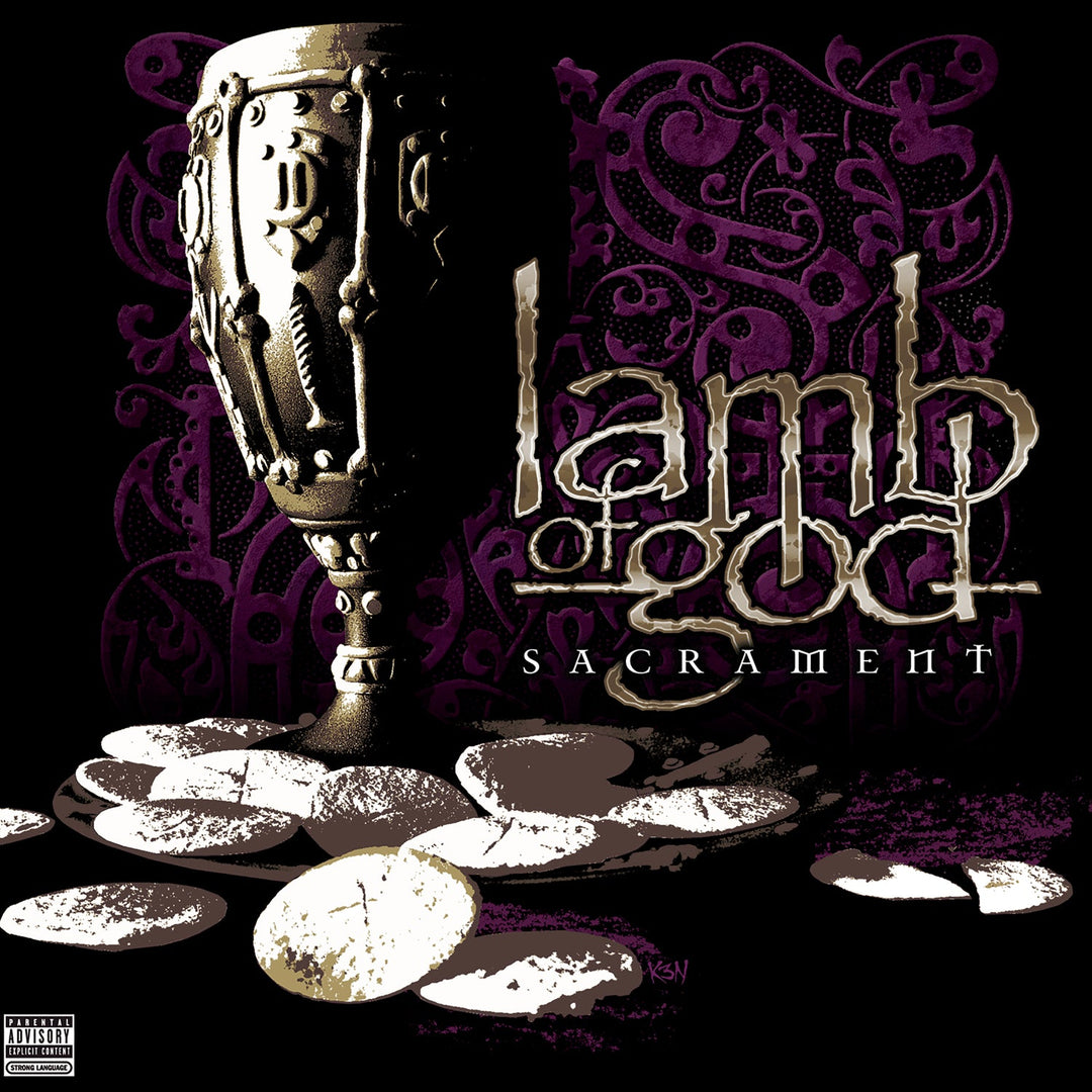 Lamb of God – Sacrament, vinyle Couleur Purple Marble