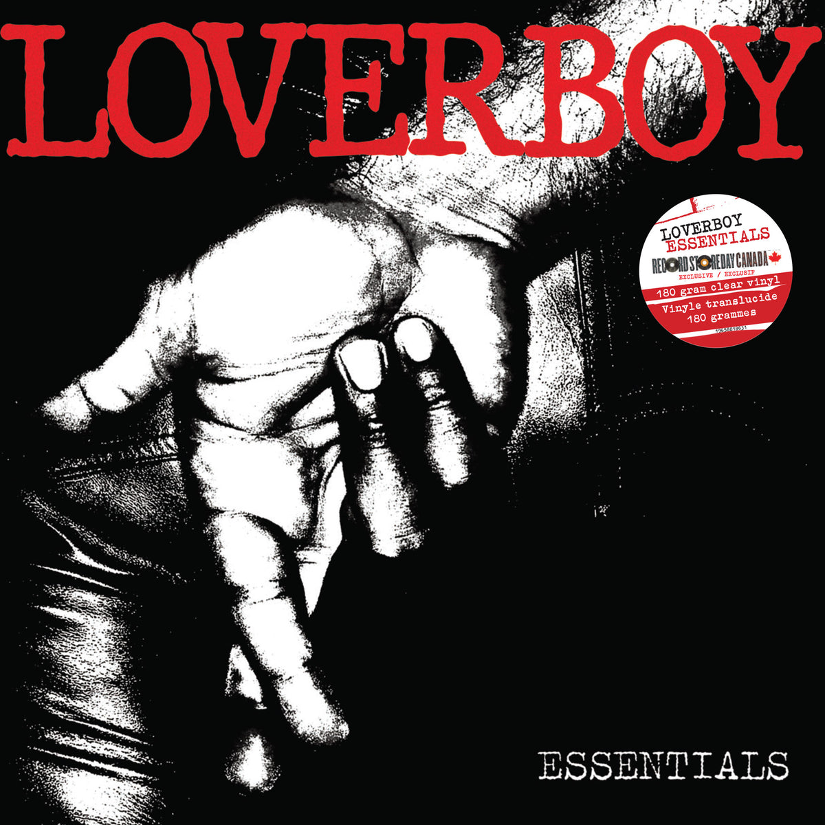 Loverboy – Essentials  2 x Vinyle, LP, Compilation, Édition Limitée, Clear, 180g