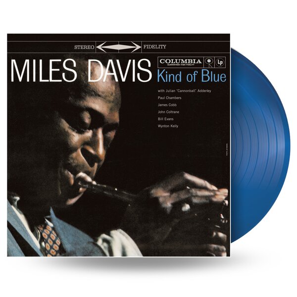 Miles Davis – Kind Of Blue  Vinyle, LP, Album, Édition limitée, Réédition, Stéréo, Blue Marbled