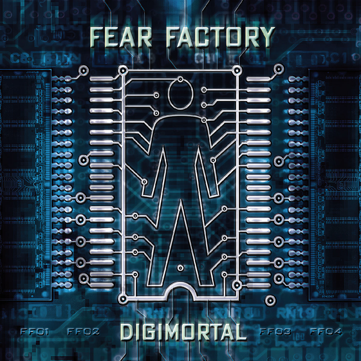 Fear Factory - Digimortal 2 x Vinyle, LP, Album, Remasterisé, 25th Anniversary, Splatter