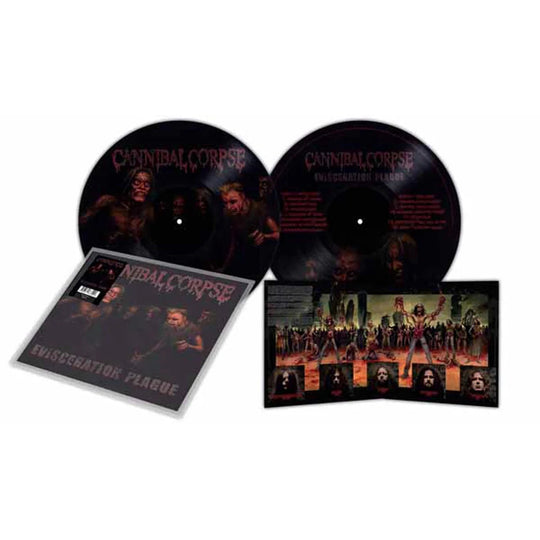 Cannibal Corpse - Evisceration Plague Vinyle, LP, Album, Édition limitée, Réédition, Picture Disc