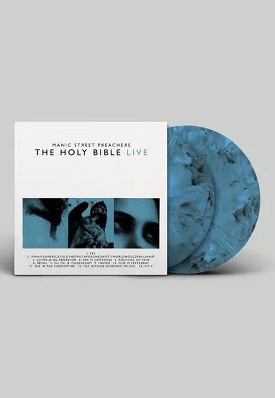 Manic Street Preachers – The Holy Bible Live, 2xLP Marbre Bleu