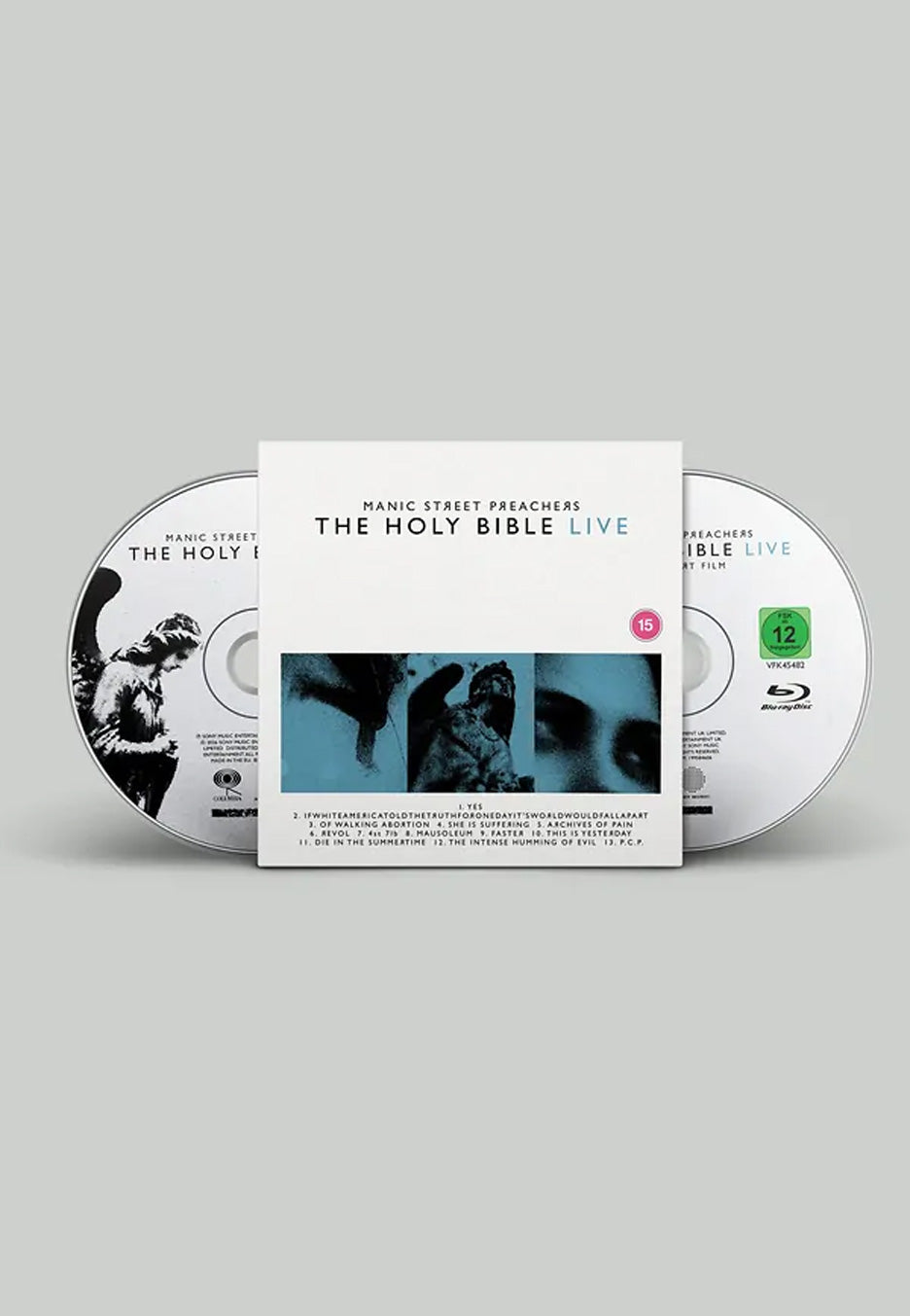 Manic Street Preachers – The Holy Bible Live, CD/Blu-ray Gatefold Tunnel