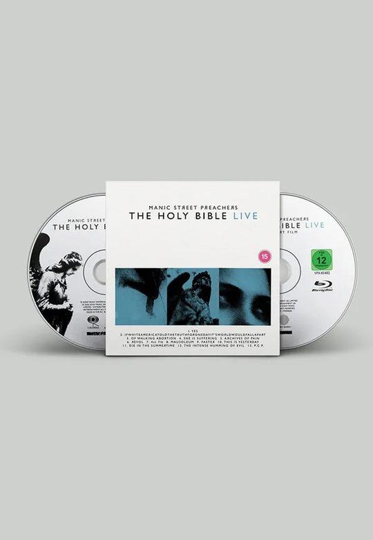 Manic Street Preachers – The Holy Bible Live, CD/Blu-ray Gatefold Tunnel