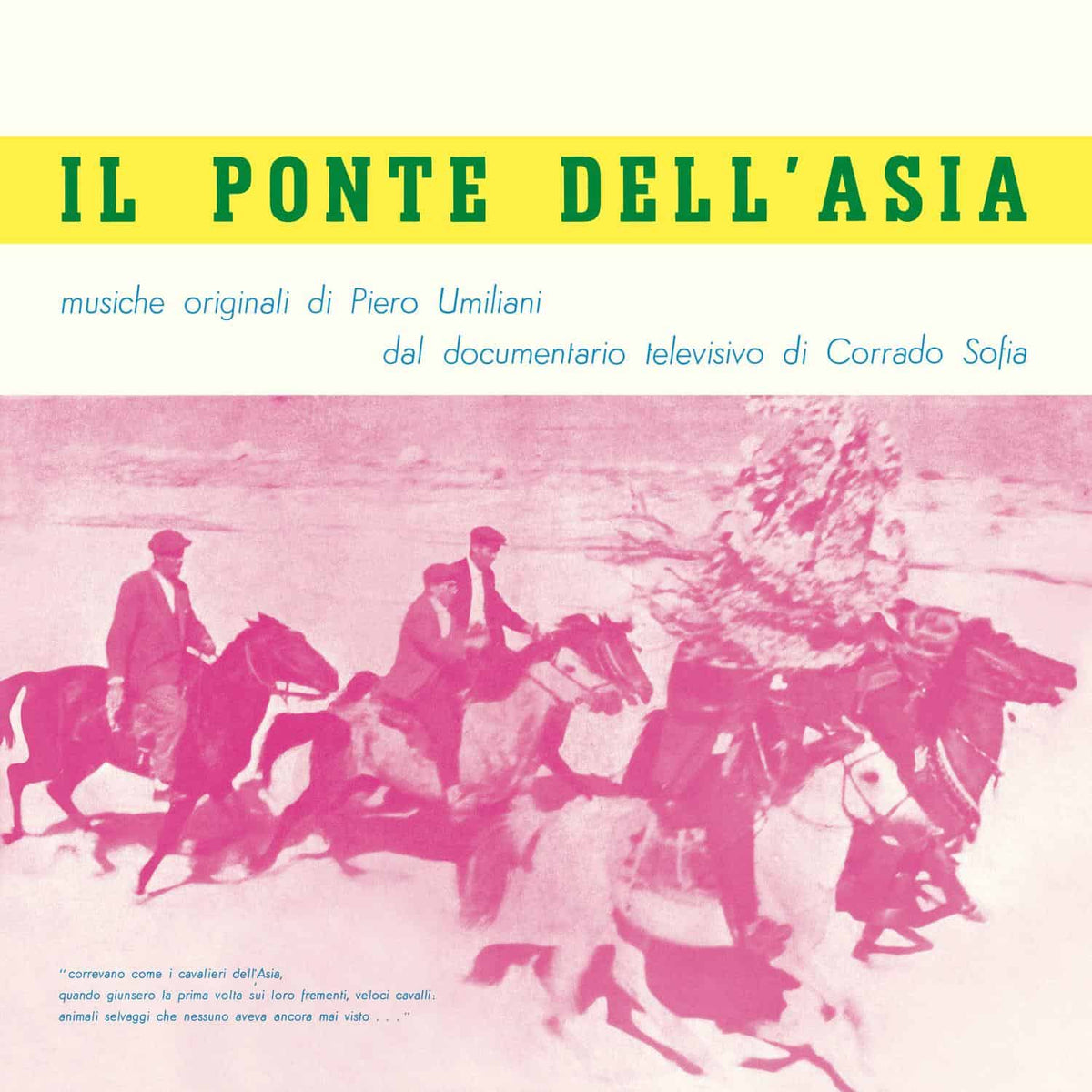 Piero Umiliani – Il Ponte Dell'Asia Vinyle, LP, Réédition