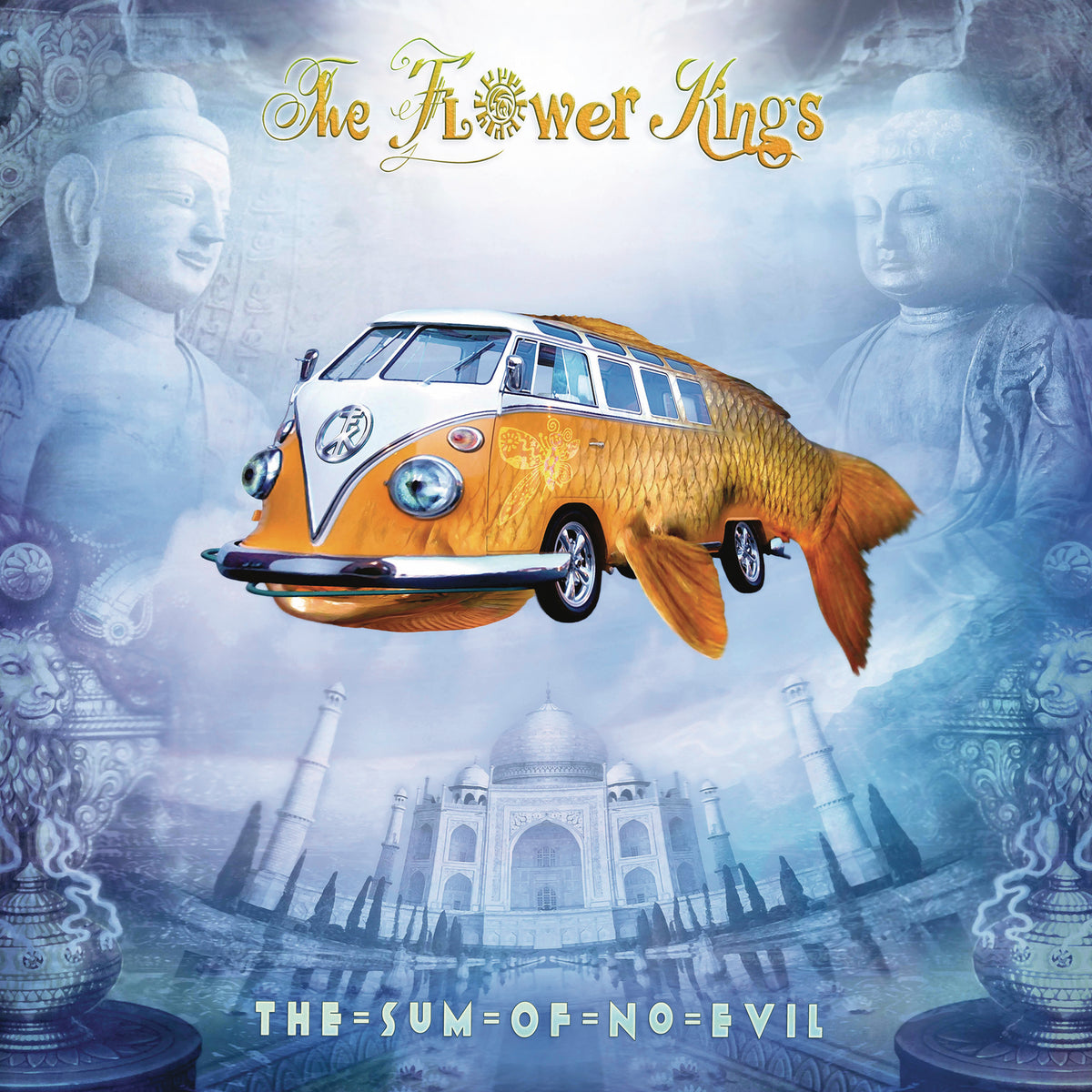 The Flower Kings – The Sum Of No Evil  2 x Vinyle + CD, LP, Album, Édition Limitée, Réédition, Remasterisé, 180g