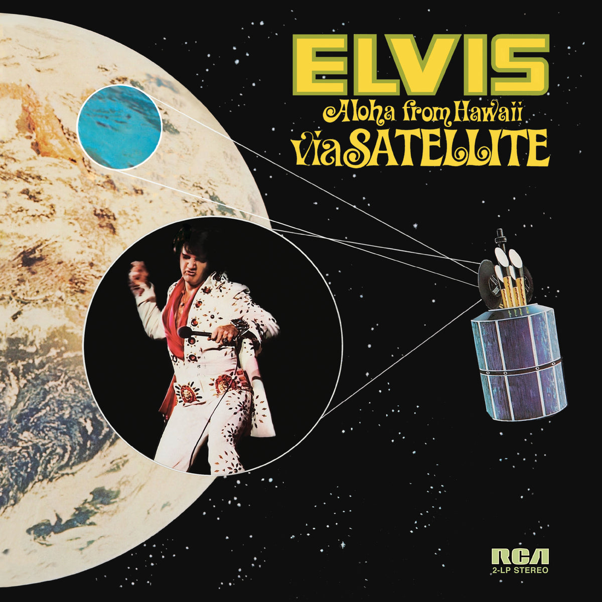 Elvis Presley - Aloha From Hawaii Via Satellite  2 x Vinyle, LP, Album, Réédition, Remasterisé, 50ème Anniversaire