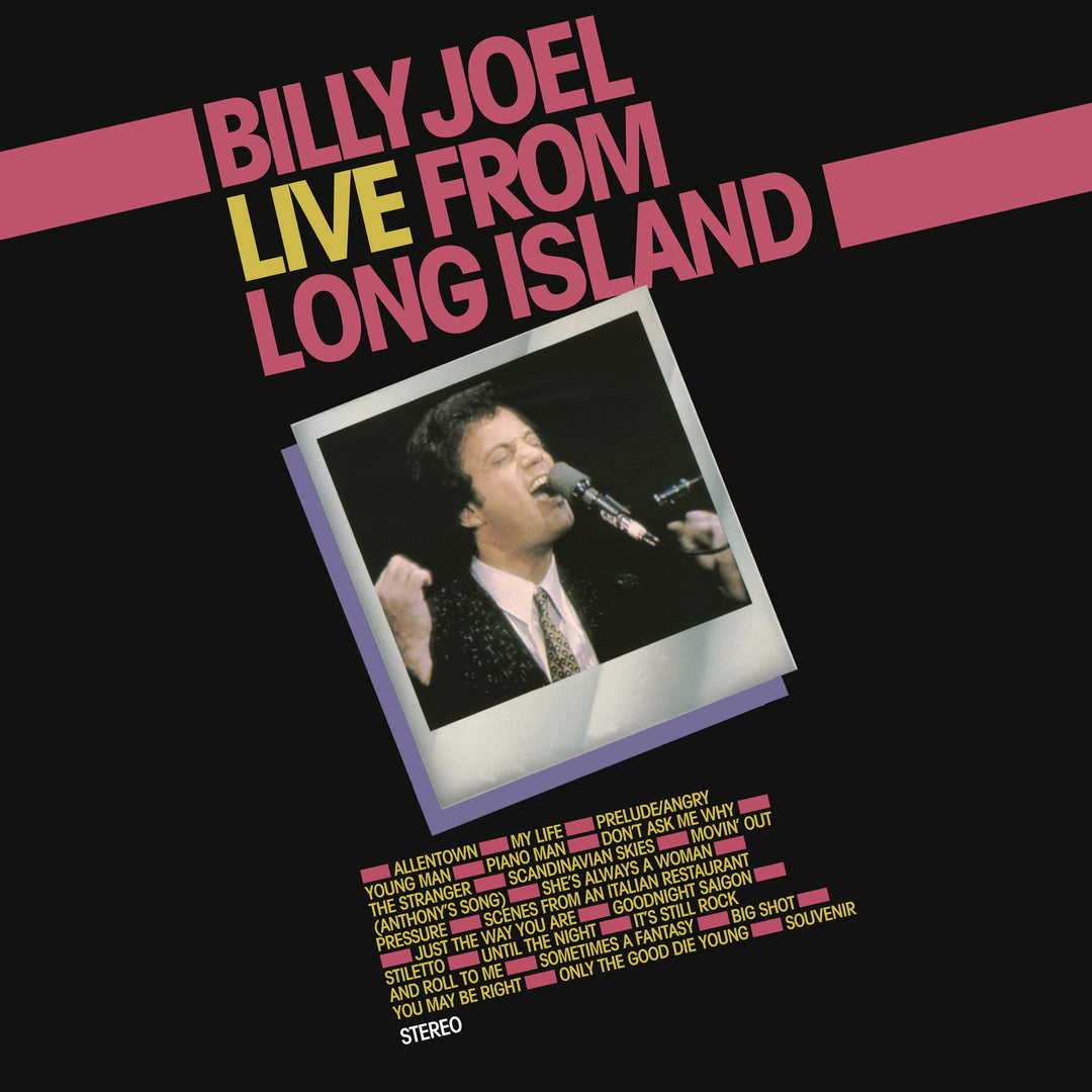 Billy Joel – Live From Long Island  3 x Vinyle, LP, Édition Limitée