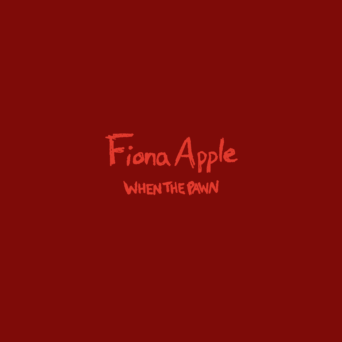 Fiona Apple – When The Pawn  Vinyle, LP, Album, Réédition