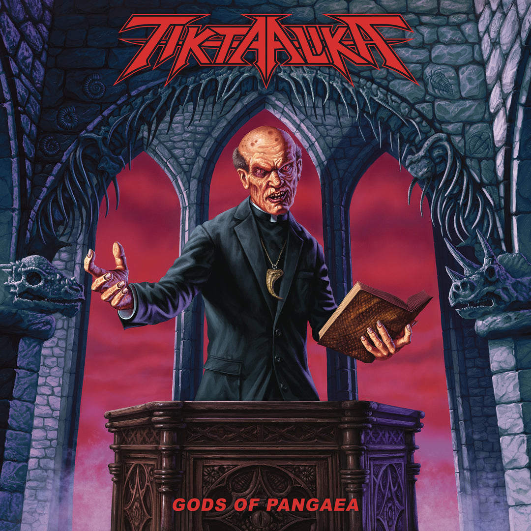 Tiktaalika – Gods Of Pangaea  Vinyle, LP, Album, Édition limitée, Magenta Transparent
