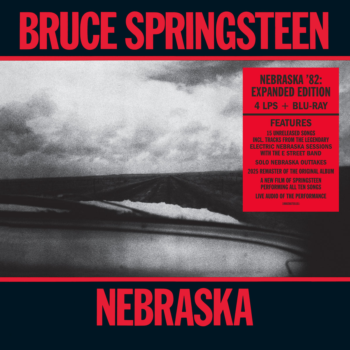 Bruce Springsteen – Nebraska '82 - 4 x Vinyle + Blu-Ray, LP, Album, Réédition, Remasterisé, Coffret