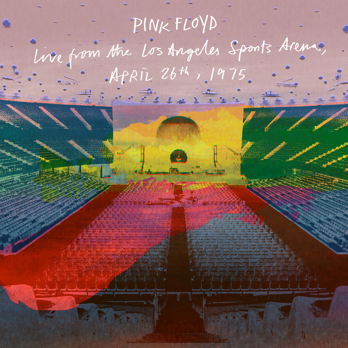 Pink Floyd - Live From the Los Angeles Sports Arena '75 - 4 x Vinyle, LP, Clear