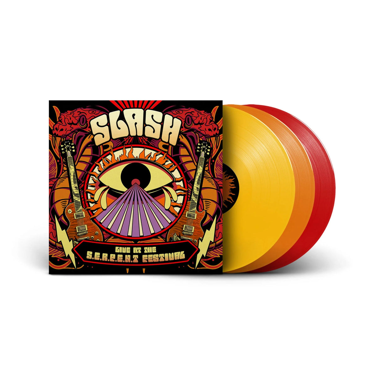 Slash – Live At The S.E.R.P.E.N.T. Festival  3 x Vinyle, LP