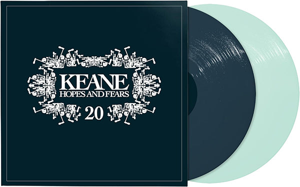 Keane – Hopes And Fears 20 - 2 x Vinyle, LP, Album, Réédition, Remasterisé, Édition limitée, 20e anniversaire, Gatefold, bleu