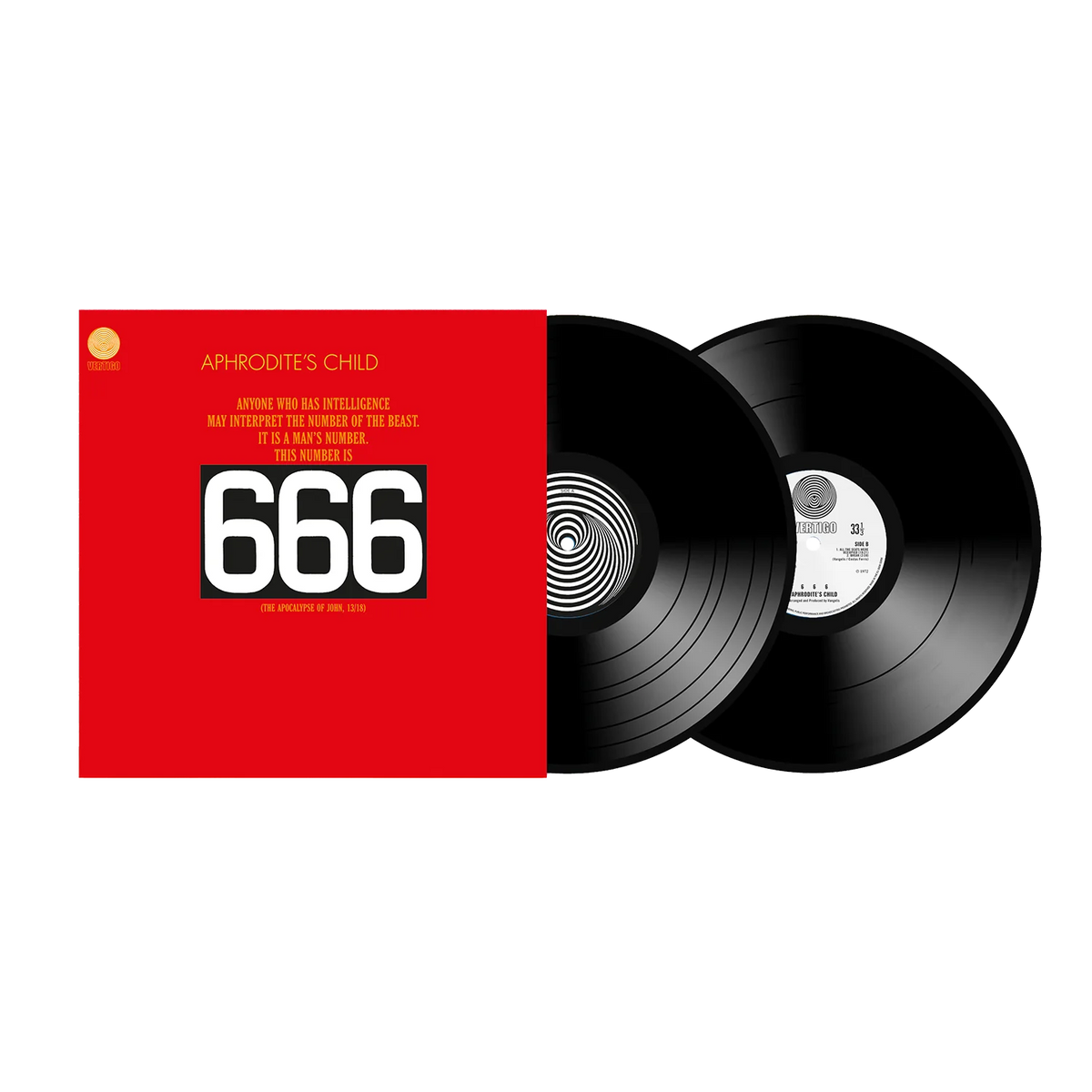 Aphrodite's Child – 666 (The Apocalypse Of John 13/18)  2 x Vinyle, LP, Album, Réédition, Remasterisé