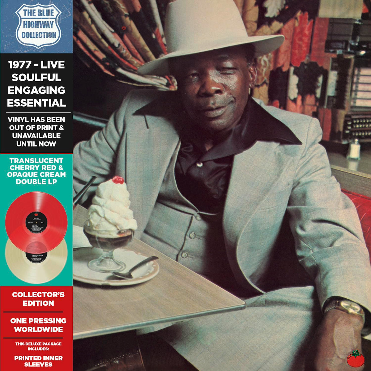 John Lee Hooker - The Cream 2 x Vinyle, LP, Réédition, Remasterisé, Édition Limitée, Translucent Cherry Red & Opaque Cream