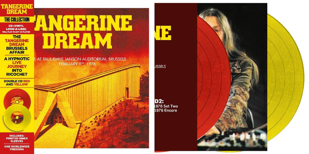 Tangerine Dream – Live At Paul-Emile Janson Auditorium, Brussels February 9th, 1976 2 x CD, Album, Digipak, Avec Obi