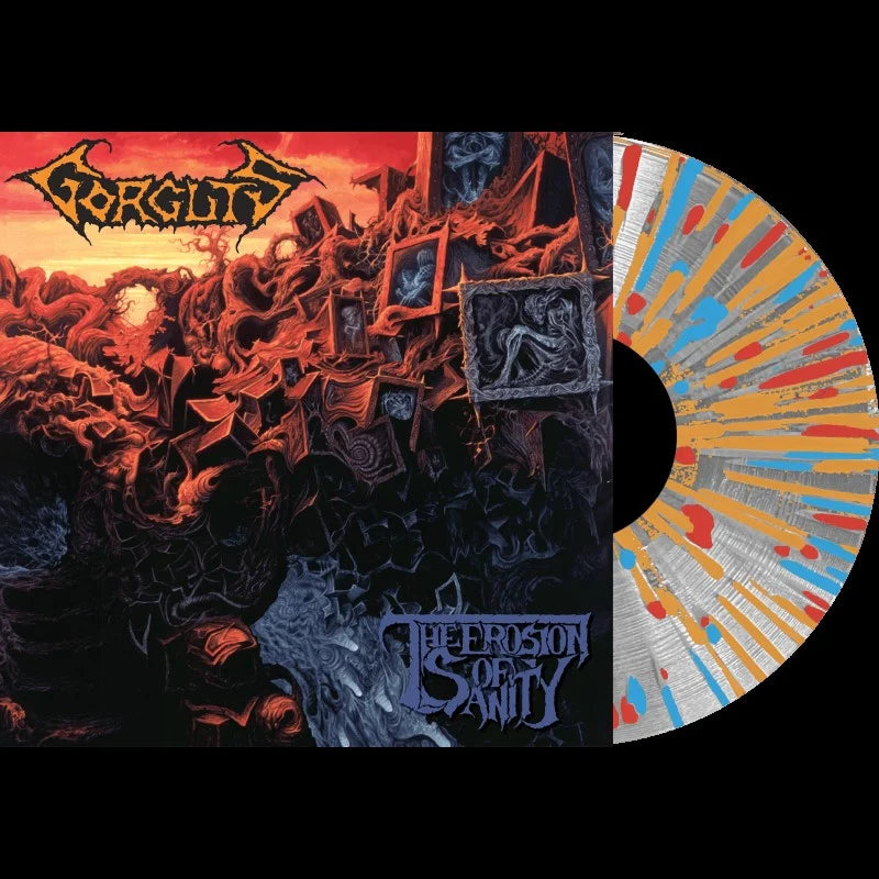 Gorguts – The Erosion Of Sanity Vinyle, LP, Édition Limité, Réédition, Splatter