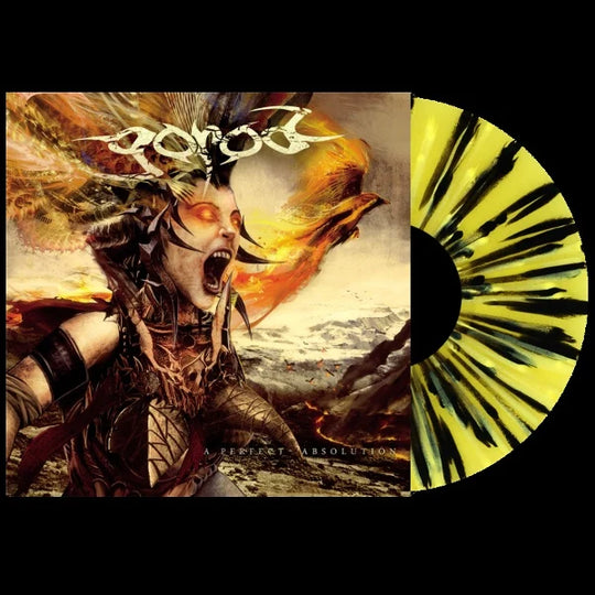 Gorod – A Perfect Absolution Vinyl, LP, Album, Édition Limité, Réédition, Yellow Black Splatter