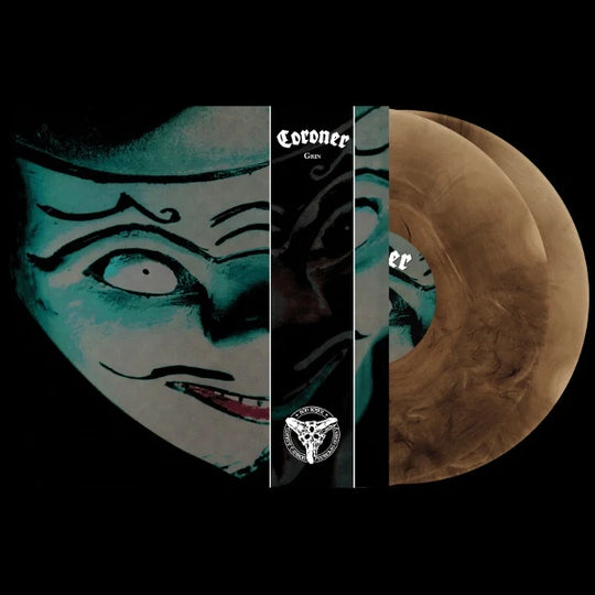 Coroner - Grin Vinyle, LP, Album, 45RPM, Réédition, Remaster, Édition Limité, Marbled
