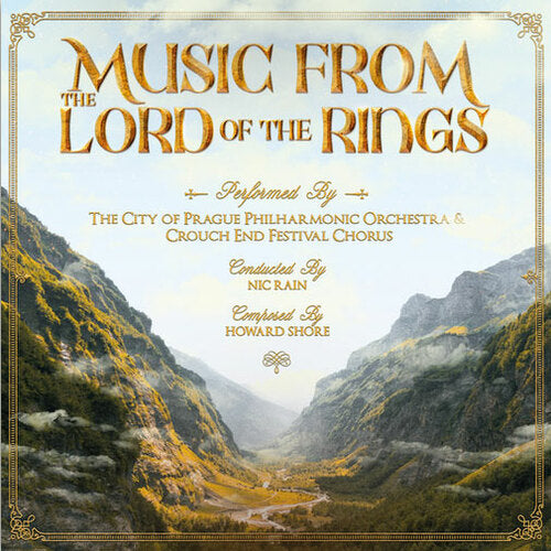 The City Of Prague Philharmonic Orchestra, Crouch End Festival Chorus – Music From The Lord Of The Rings Trilogy Vinyle, LP, Album, Vert Clair