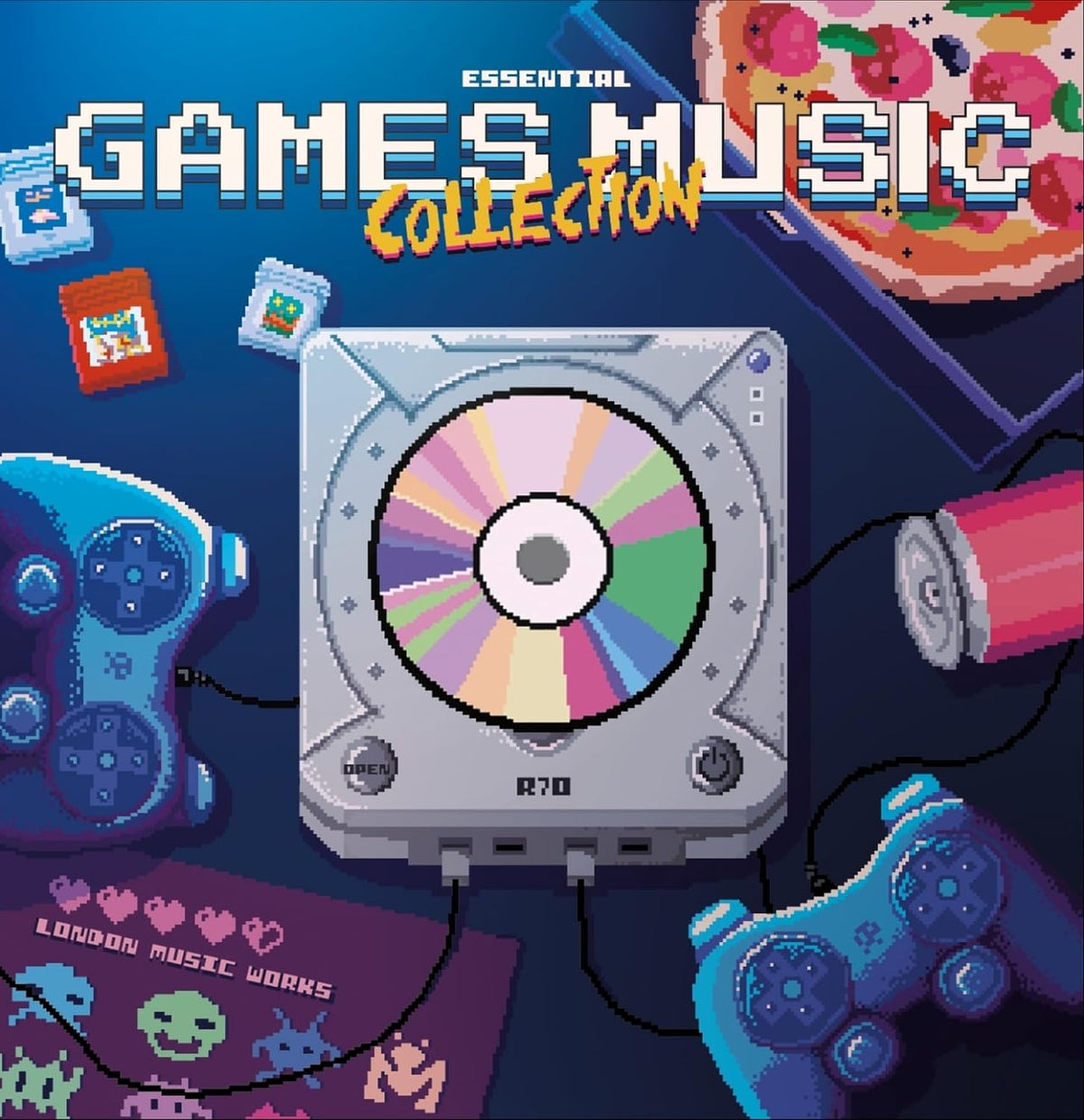 London Music Works – Essential Games Music Collection 2 x Vinyle, LP, Album, Compilation, Stereo, Clear