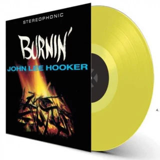 John Lee Hooker – Burnin'  Vinyle, LP, Album, Édition limitée, Réédition, Jaune translucide