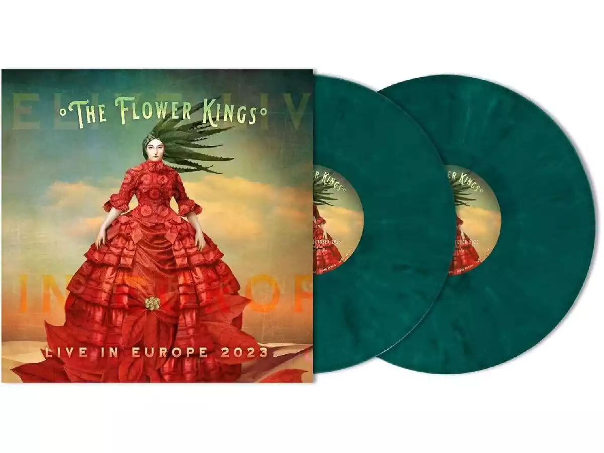 The Flower Kings – Live In Europe 2023 - 2 x Vinyle, LP, Édition Limitée, Vert  [Green Leaves]