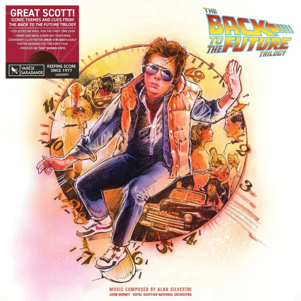 Alan Silvestri – The Back To The Future Trilogy Vinyl, LP, Record Store Day, Stereo, Brown ["Doc" Brown]
