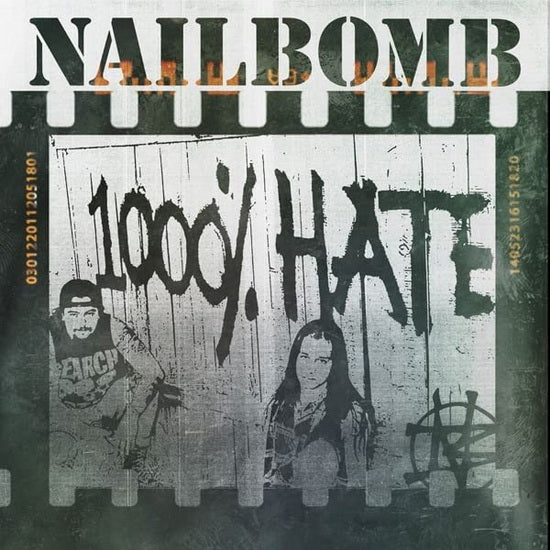 Nailbomb – 1000% Hate 2 x CD, Compilation