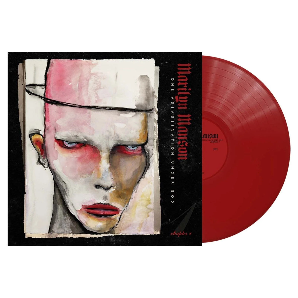 Marilyn Manson - One Assassination Under God - Chapter 1 - Vinyle, LP, Album, Red Opaque