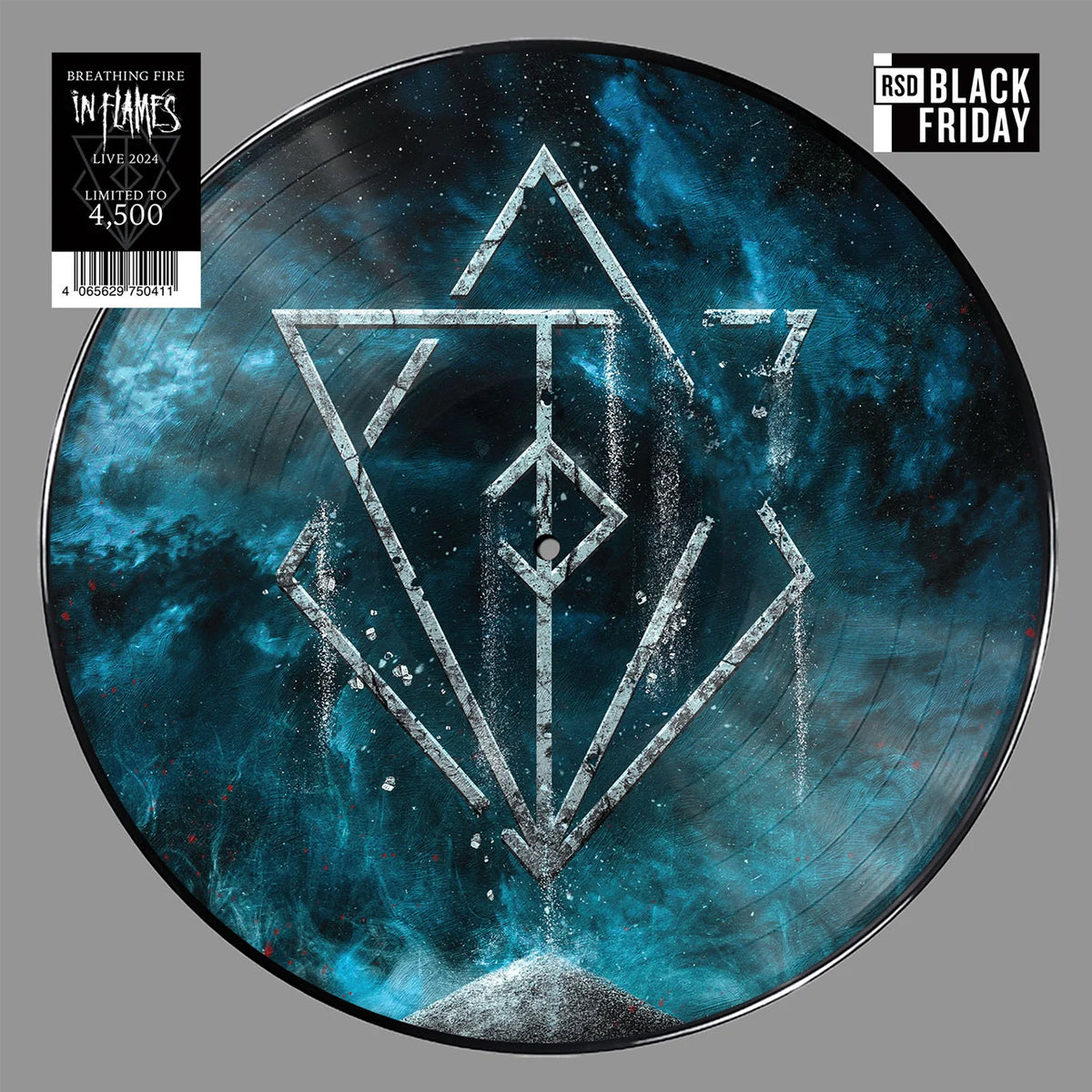 In Flames – Breathing Fire - In Flames Live 2024  Vinyle, LP, Édition Limitée, Picture Disc