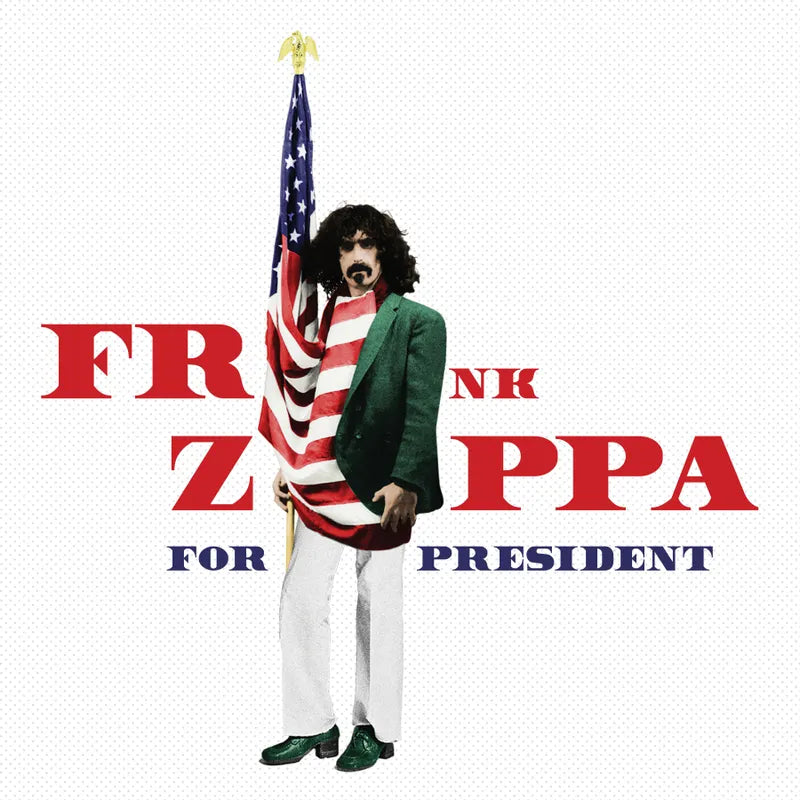 Frank Zappa – Frank Zappa For President  2 x Vinyle, LP, Album, Édition Limitée, Réédition, Red White Blue Splattered