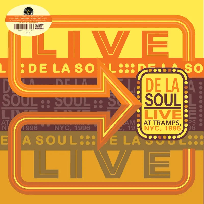 De La Soul - Live at Tramps, NYC, 1996  Vinyle, LP, Album, Édition Limitée, Tan