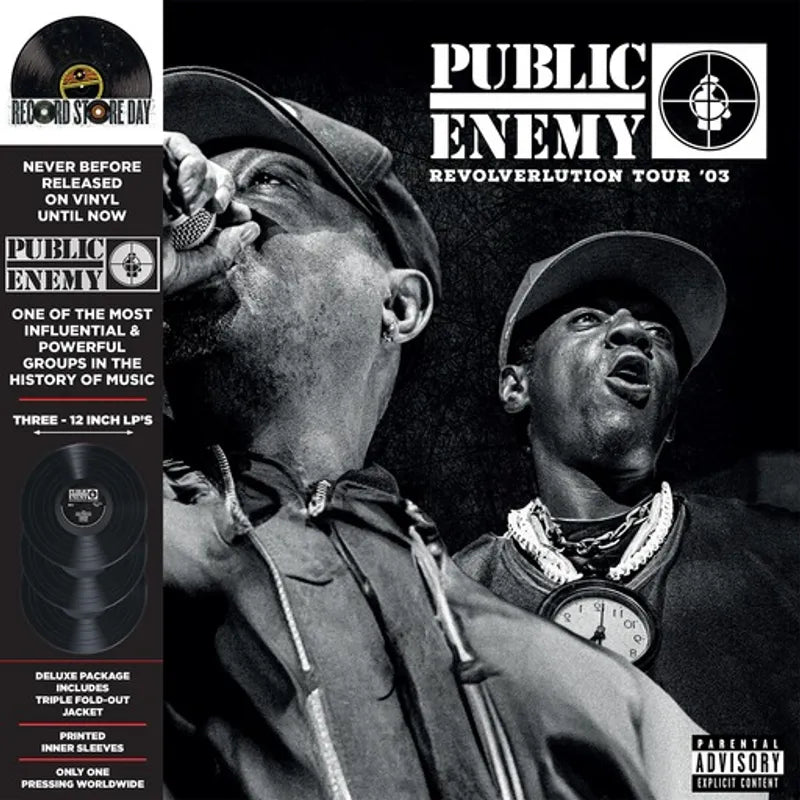 Public Enemy - Revolverlution Tour 2003  3 x Vinyle, LP, Album, Édition Limitée, Édition Deluxe