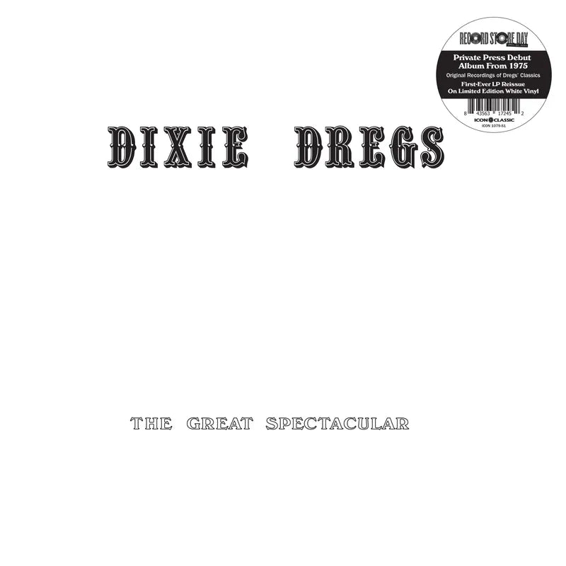 Dixie Dregs - The Great Spectacular  Vinyle, LP, Album, Édition Limitée, Blanc