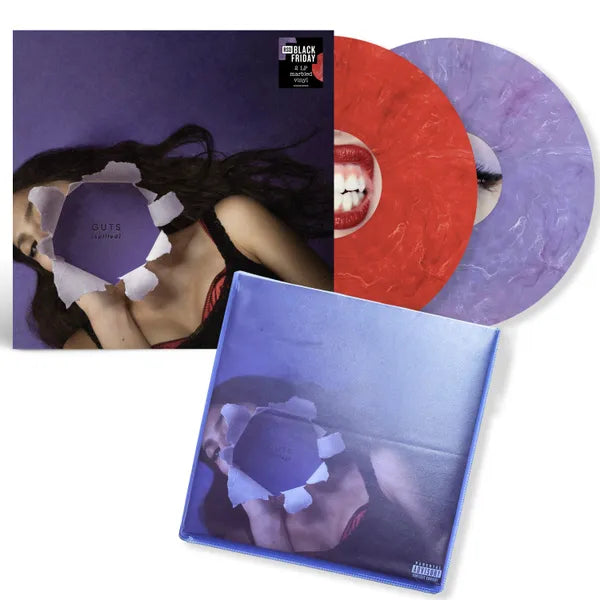 Olivia Rodrigo – Guts (Spilled) 2 x Vinyle, LP, Red & Purple Marbled, Édition Limitée, Record Store Day