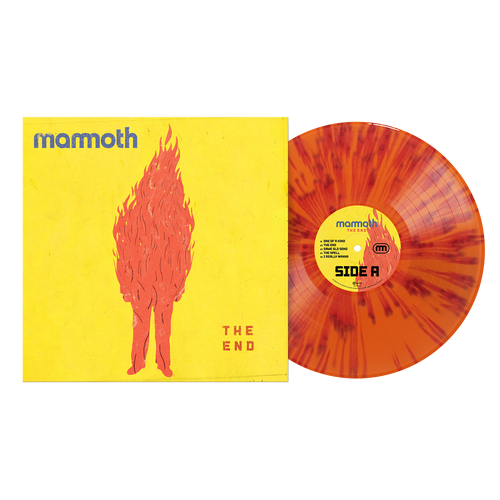 Mammoth – The End Vinyle, LP, Album, Orange With Red Splatter