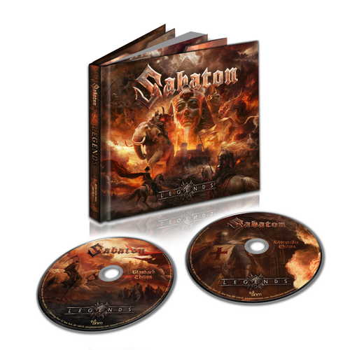 Sabaton - Legends 2 x CD, Album, Mediabook