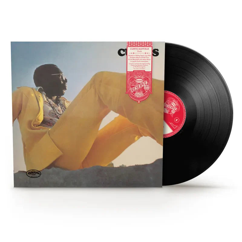 Curtis Mayfield – Curtis  Vinyle, LP, Album, Édition Limitée, Réédition, 180g