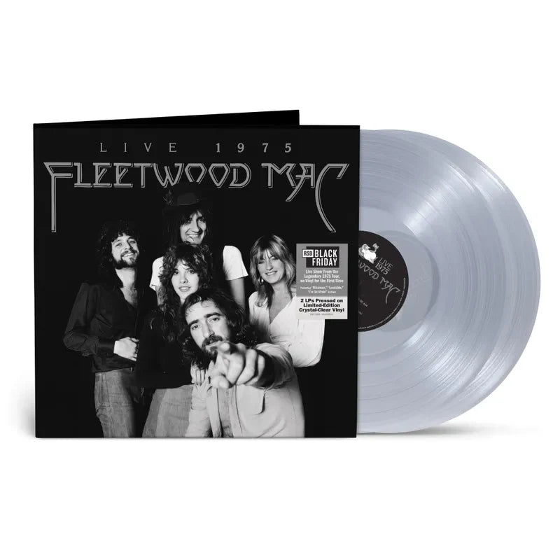 Fleetwood Mac – Live 1975 - 2 x Vinyle, LP, Édition Limitée, Crystal Clear